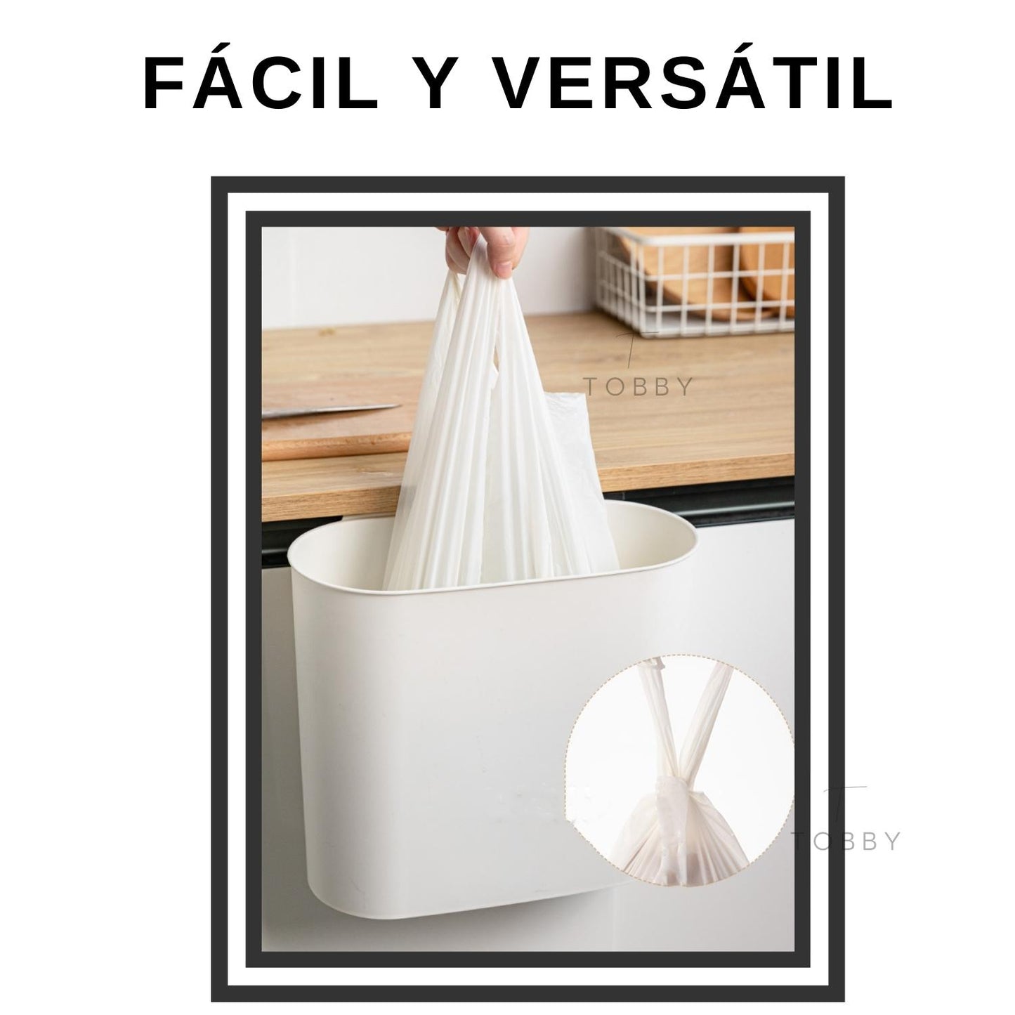 Bolsas Plastico Camiseta 70% Reciclada (PACK AHORRO) - Blanco
