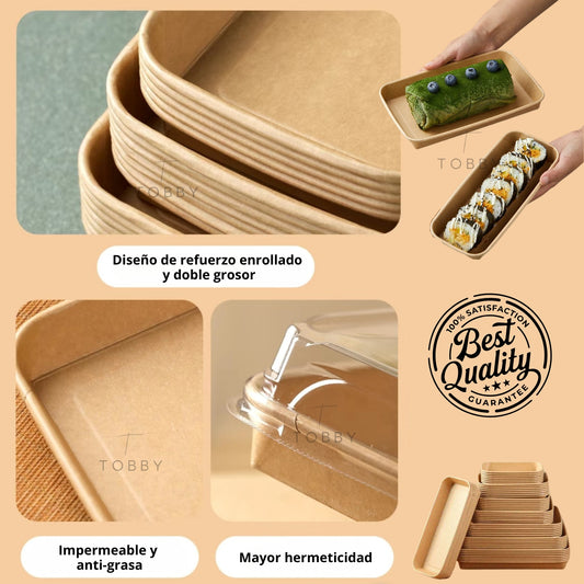 Envase para SUSHI y POSTRES