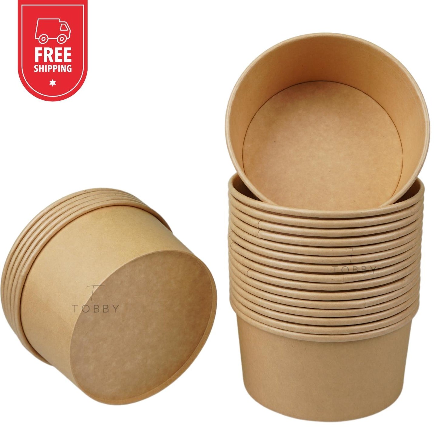 Ensalada de Papel Kraft SIN Tapa (300 uds.)
