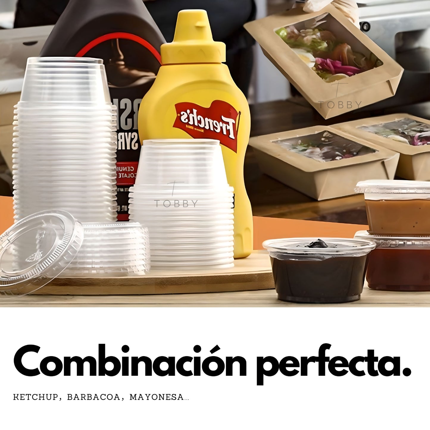 Tarros de Plástico con Tapa Pequeños