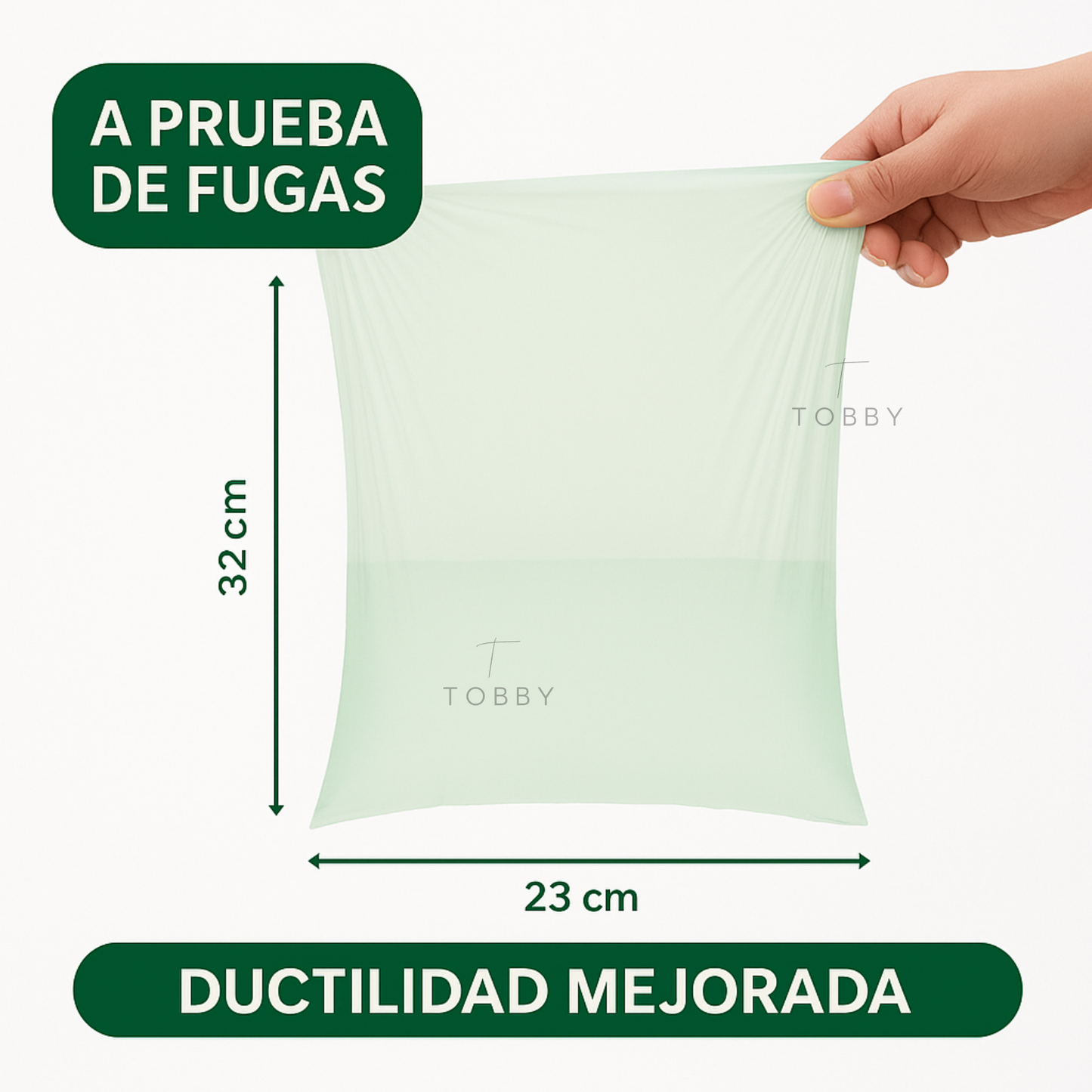 100% BIO Bolsas Recogida Excrementos Perro Compostable